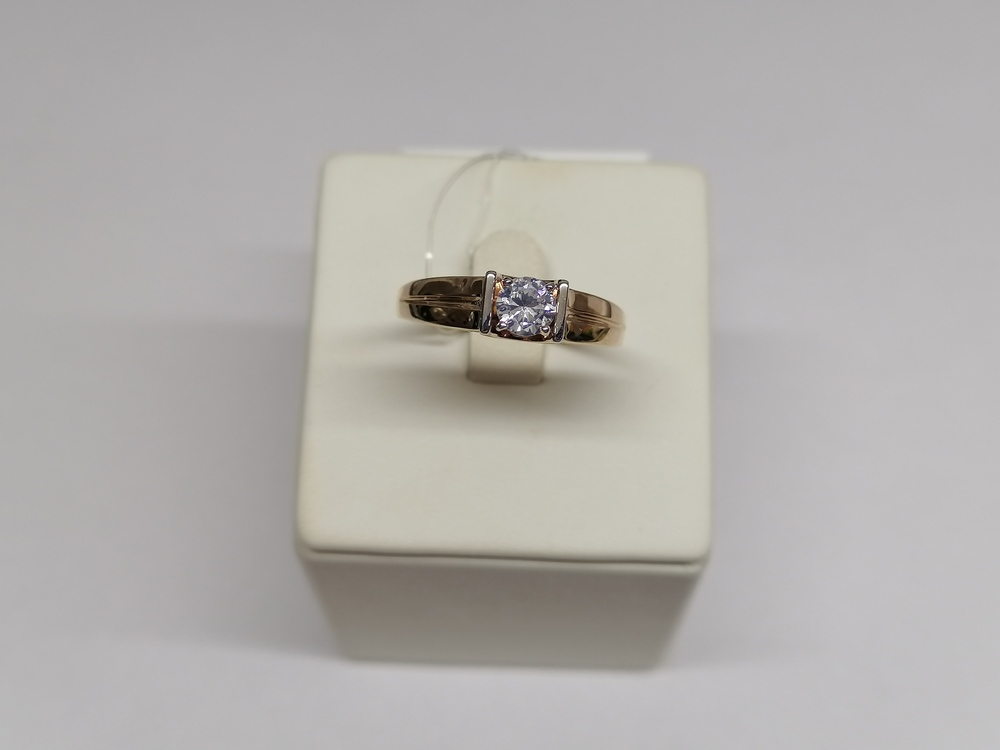 КОЛЬЦО С КАМНЕМ (Au 585)