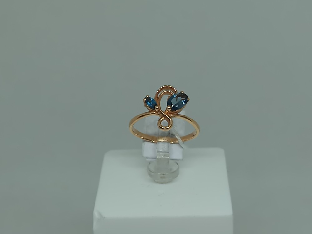 КОЛКМИ585 КОЛЬЦО С КАМНЯМИ (Au 585)