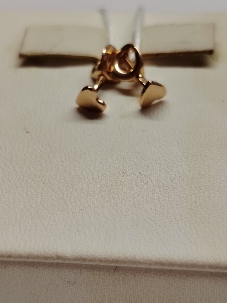 СПУС585 СЕРЬГИ ПУСЕТЫ (Au 585)