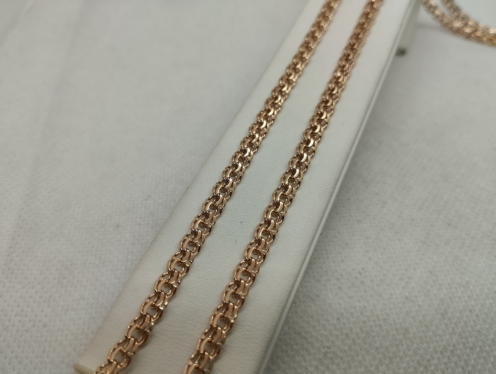 ЦЕПЬ ПОЛНОВЕСНАЯ Бисмарк (Au 585)