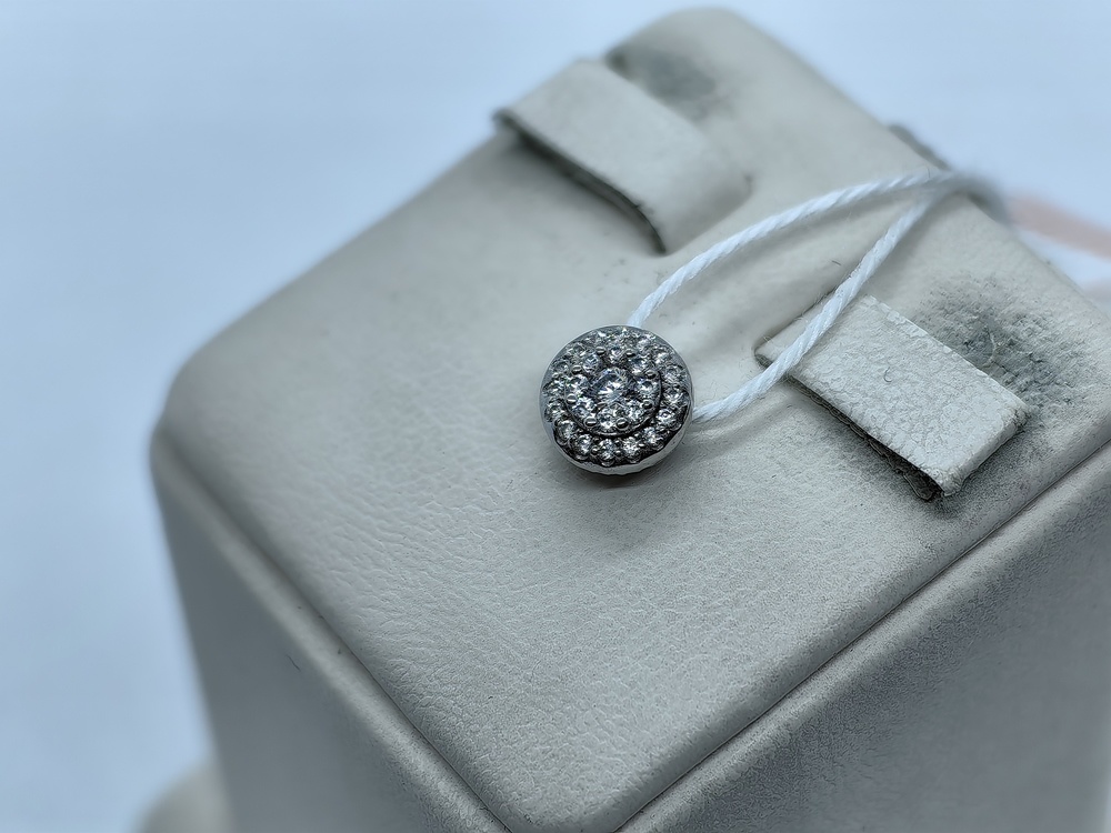 ПОДКМИ585 ПОДВЕСКА С КАМНЯМИ (Au 585)