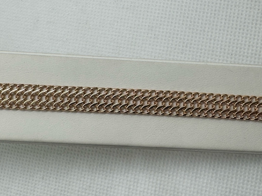 БРАСЛЕТ ПОЛНОВЕСНЫЙ Восьмерка (Au 585)