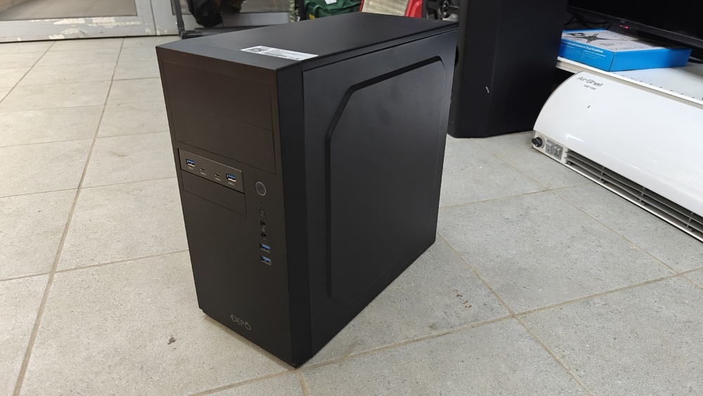 Системный блок DEPO; Ryzen 5 3600, GeForce GT 730, 8 Гб, 512 GB, Нет