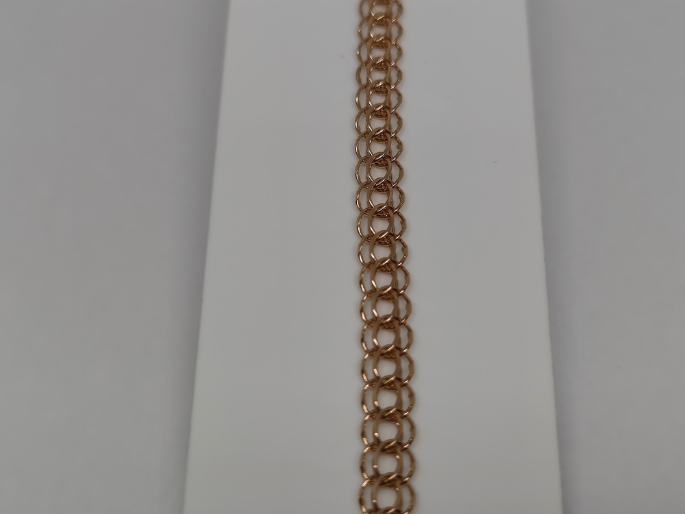 БРАСЛЕТ ПОЛНОВЕСНЫЙ Итальянка Au 585