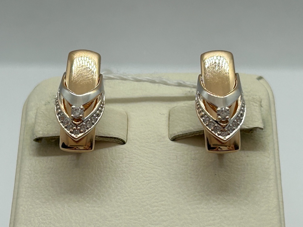 СКМИ585 СЕРЬГИ С КАМНЯМИ (Au 585) СКМИ585 СЕРЬГИ С КАМНЯМИ (Au 585)