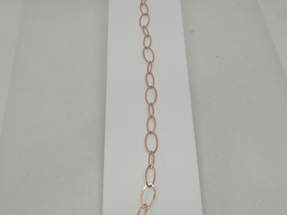 БРАСЛЕТ ПУСТОТЕЛЫЙ Якорное (Au 585)