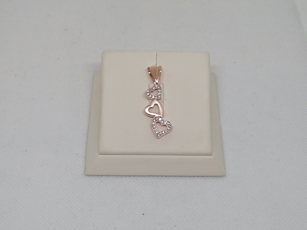 ПОДКМИ585 ПОДВЕСКА С КАМНЯМИ (Au 585)