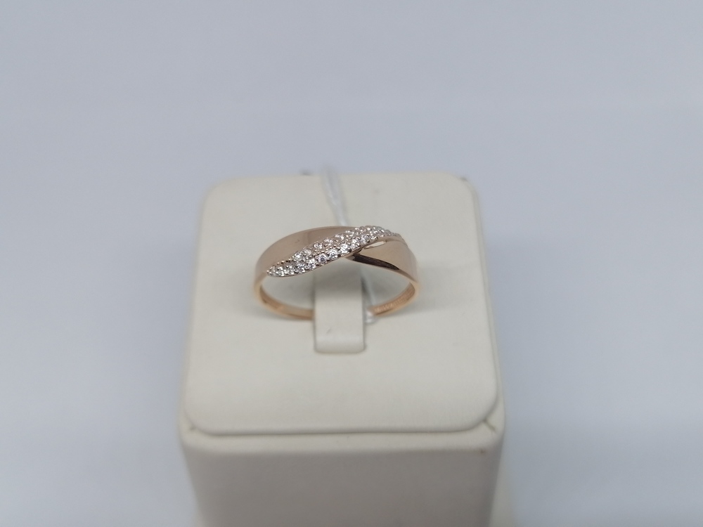 КОЛКМИ585 КОЛЬЦО С КАМНЯМИ (Au 585)