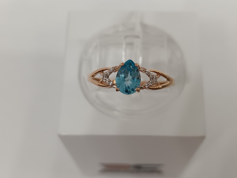 КОЛКМИ585 КОЛЬЦО С КАМНЯМИ (Au 585)