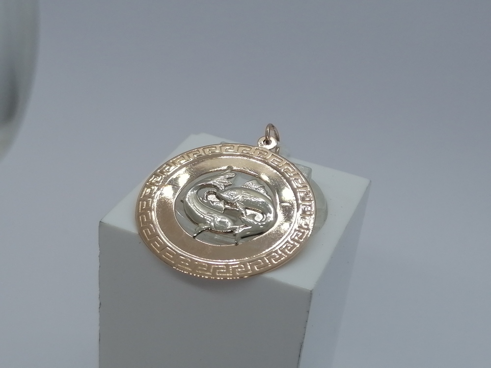 ПОДВЕСКА ЗНАК ЗОДИАКА РЫБЫ Au 585