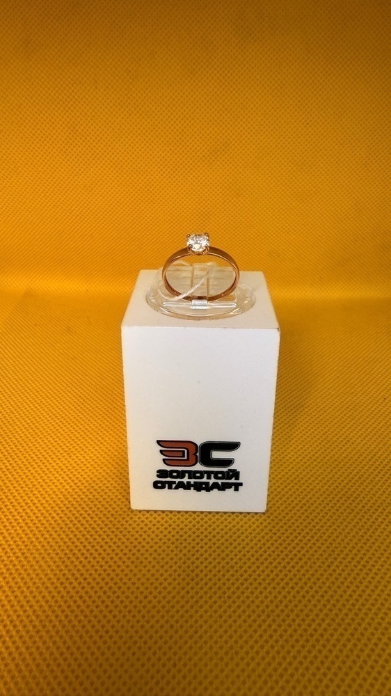 КОЛКМ585 КОЛЬЦО С КАМНЕМ (Au 585)