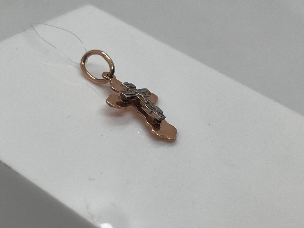 ПОДВЕСКА КРЕСТ (Au 585)