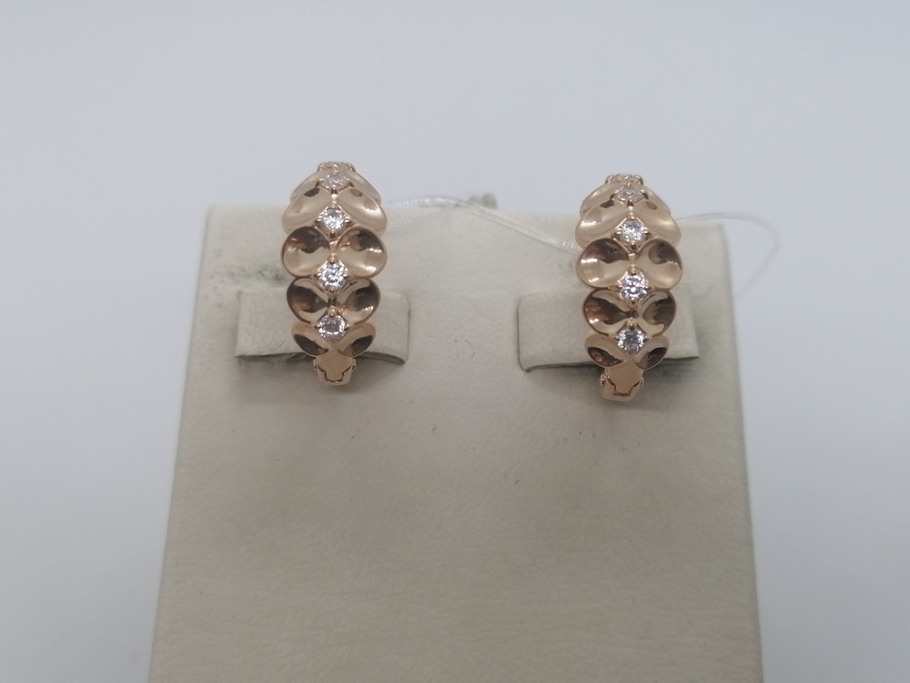 СЕРЬГИ С КАМНЯМИ (Au 585)