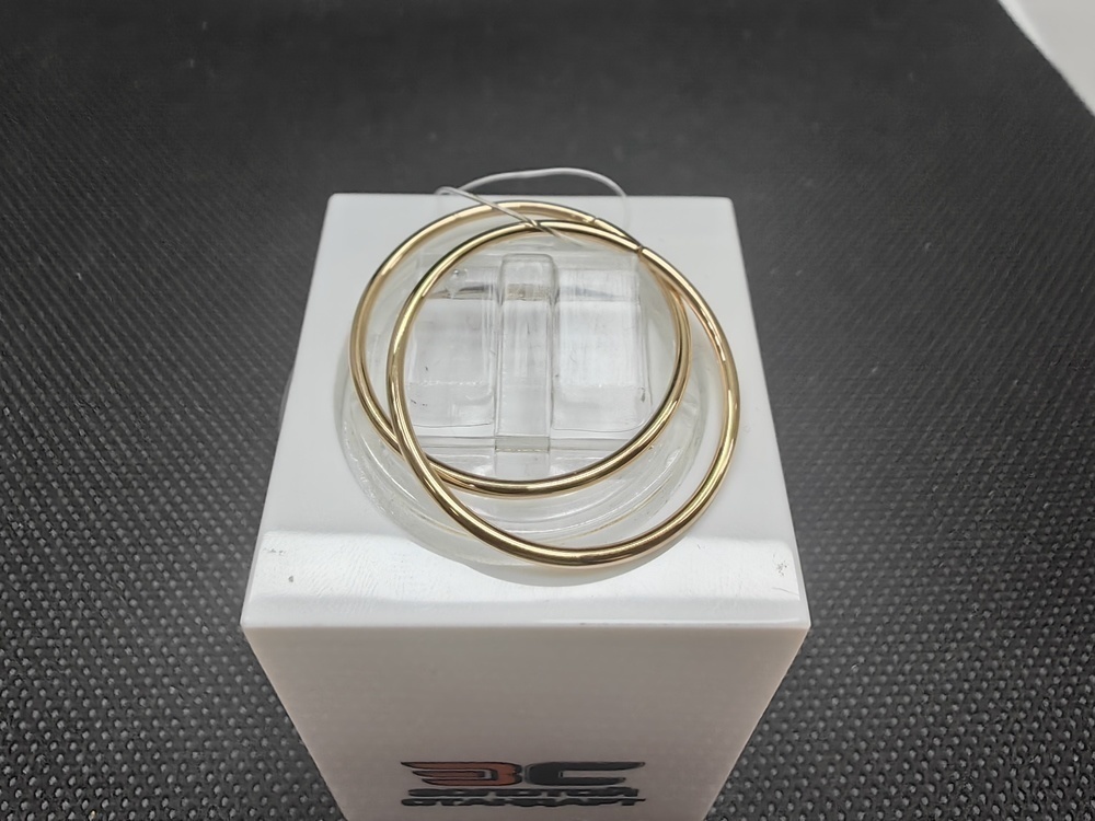 СЕРЬГИ КОНГО без камня (Au 585) СЕРЬГИ КОНГО без камня (Au 585)