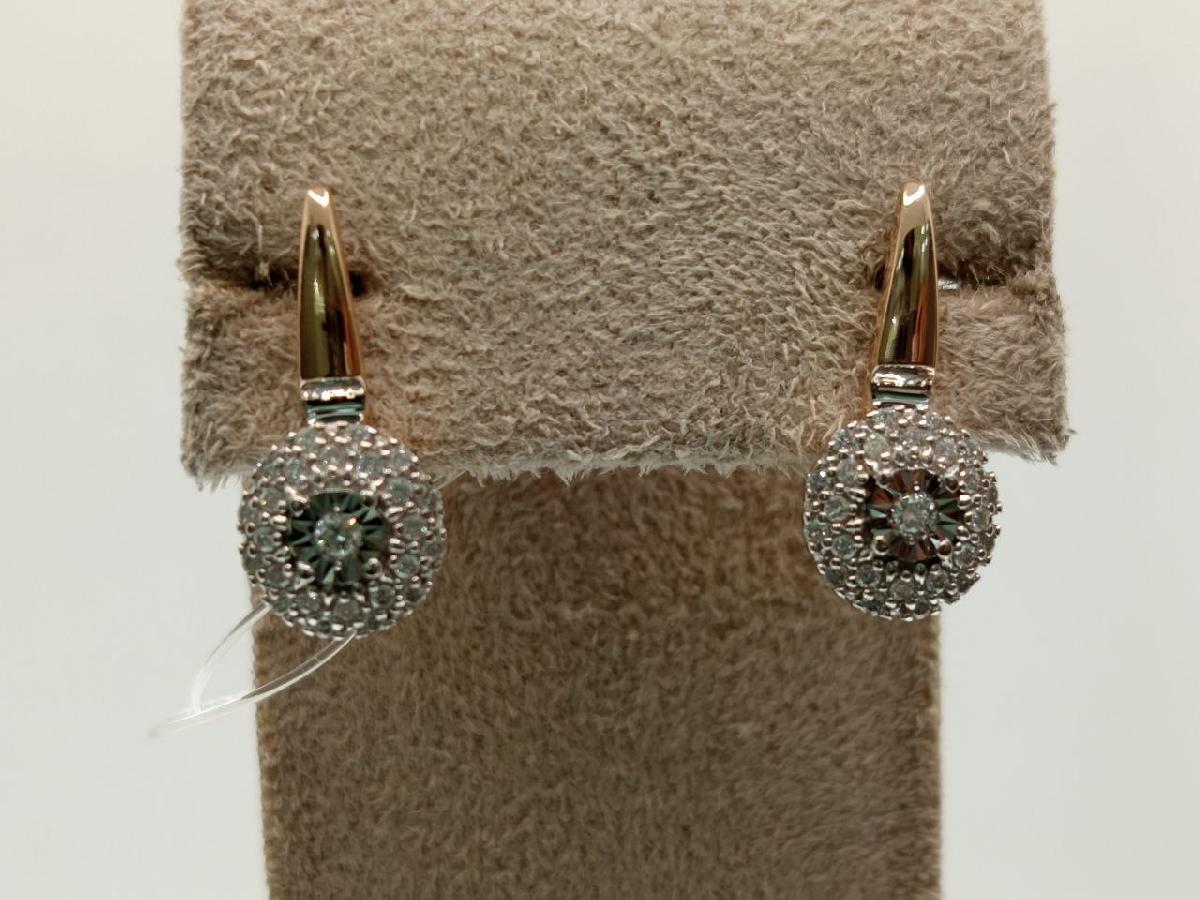 СЕРЬГИ БРИЛЛИАНТ (Au 585)