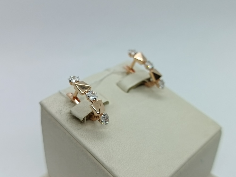 СЕРЬГИ С КАМНЯМИ (Au 585) СЕРЬГИ С КАМНЯМИ (Au 585)