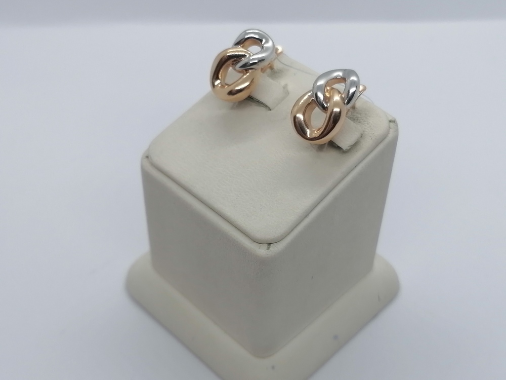 СЕРЬГИ БЕЗ КАМНЯ (Au 585)