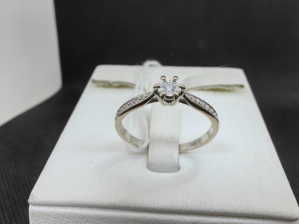 КОЛЬЦО БРИЛЛИАНТ Au 585