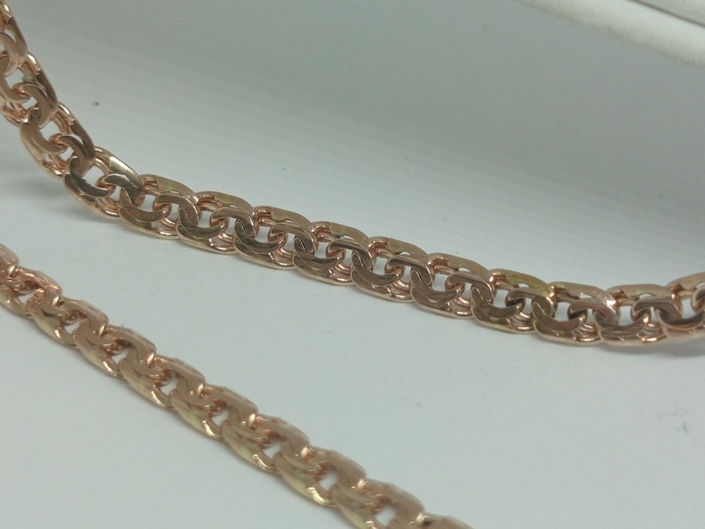 ЦЕПЬ ПОЛНОВЕСНАЯ Бисмарк (Au 585)