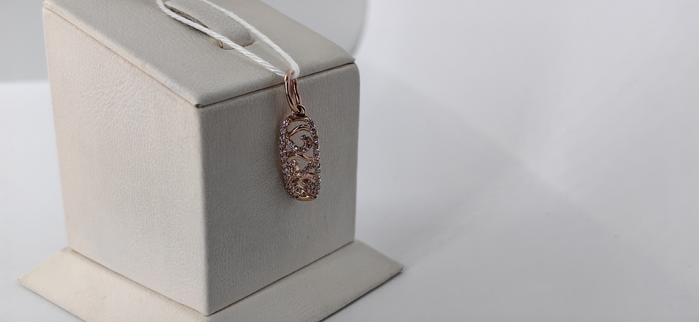 ПОДВЕСКА С КАМНЯМИ (Au 585)