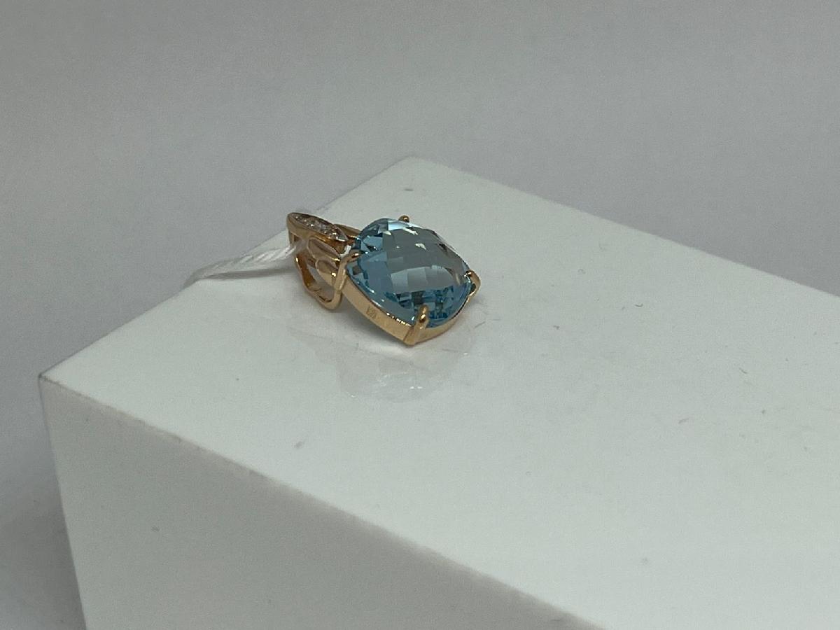 ПОДВЕСКА С КАМНЯМИ (Au 585)