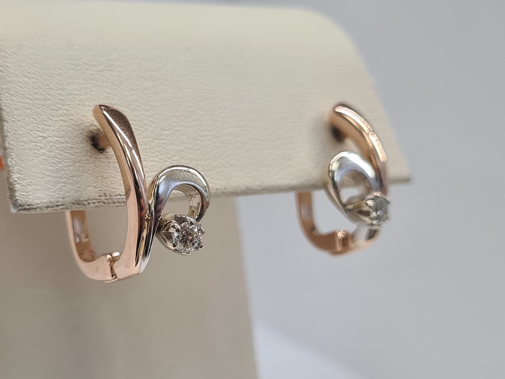 СЕРЬГИ БРИЛЛИАНТ (Au 585)