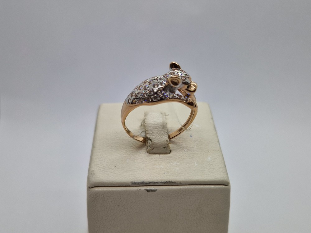 1300 КОЛЬЦО С  КАМНЯМИ (Au 585)