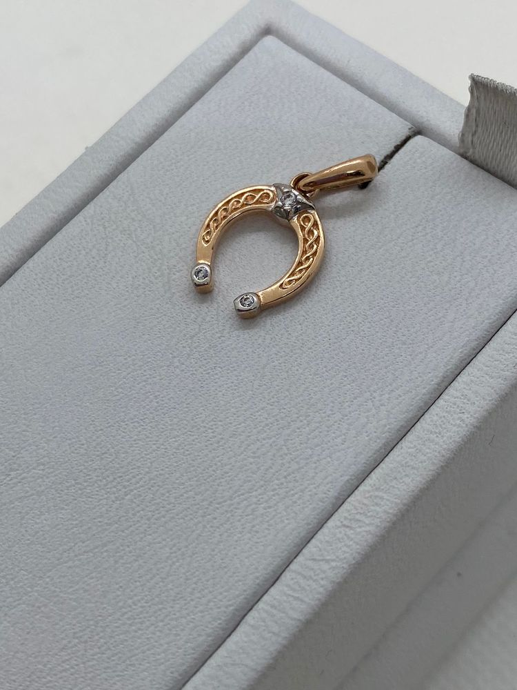 2290 ПОДВЕСКА С КАМНЯМИ (Au 585)