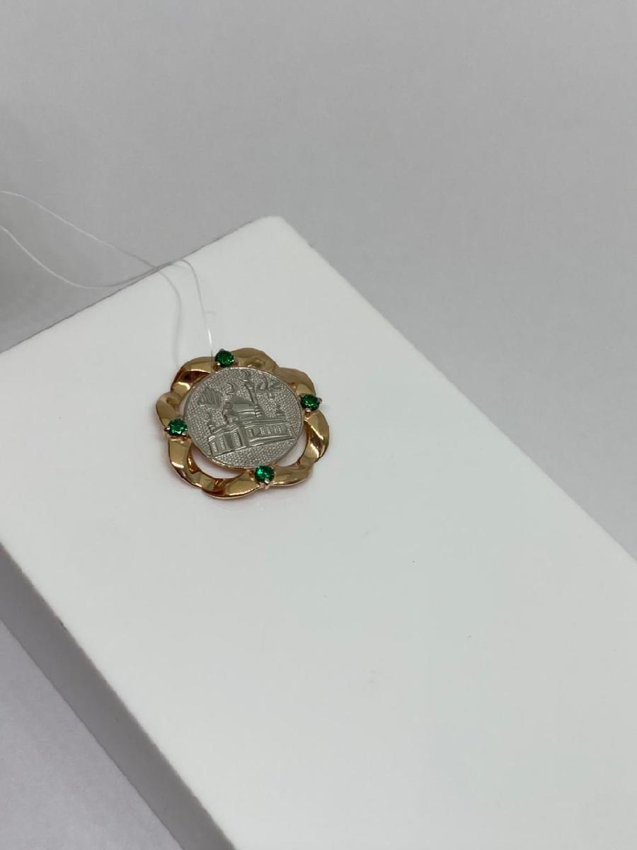 ПОДВЕСКА МЕЧЕТЬ с камнями (Au 585)