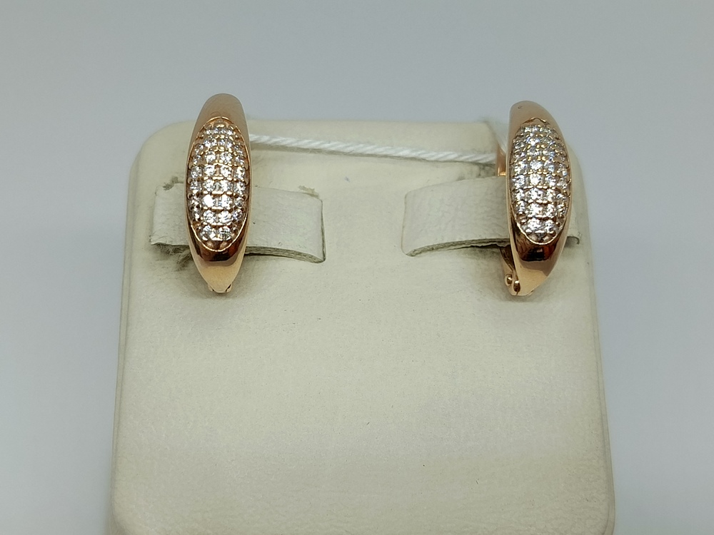 СЕРЬГИ С КАМНЯМИ (Au 585)