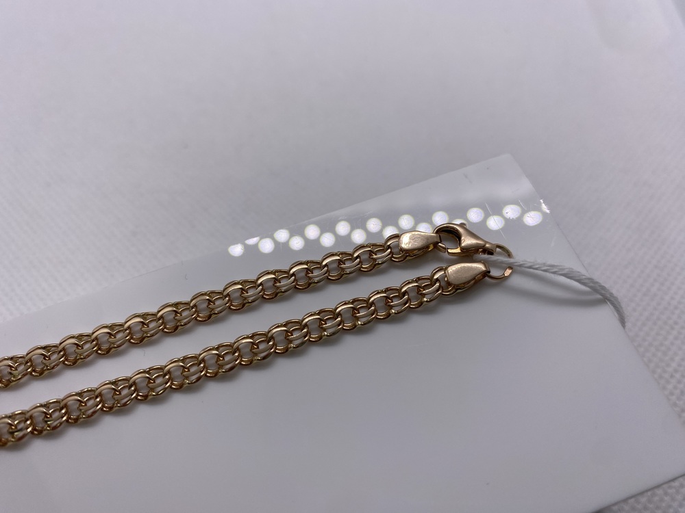 ЦЛБС585 ЦЕПЬ ПОЛНОВЕСНАЯ Бисмарк (Au 585)