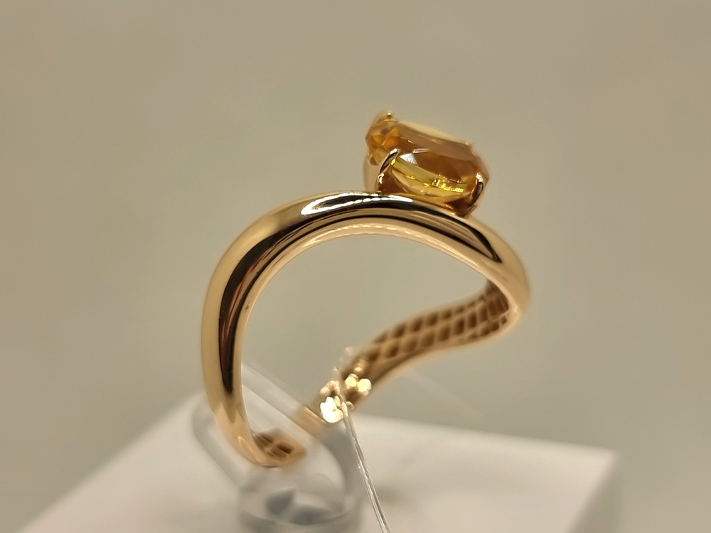 КОЛЬЦО С КАМНЕМ (Au 585)