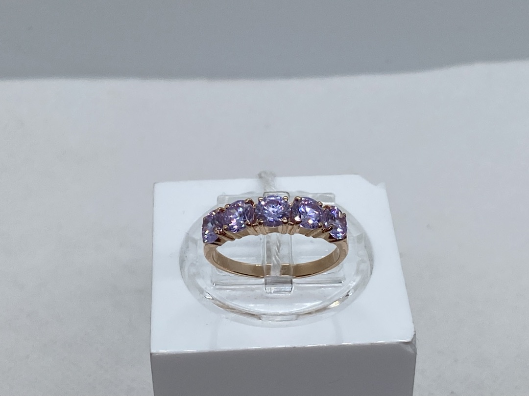 КОЛКМИ585 КОЛЬЦО С КАМНЯМИ (Au 585)