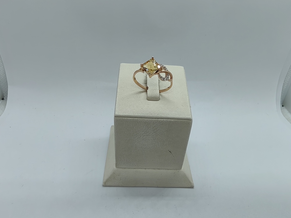 КОЛКМИ585 КОЛЬЦО С КАМНЯМИ (Au 585)