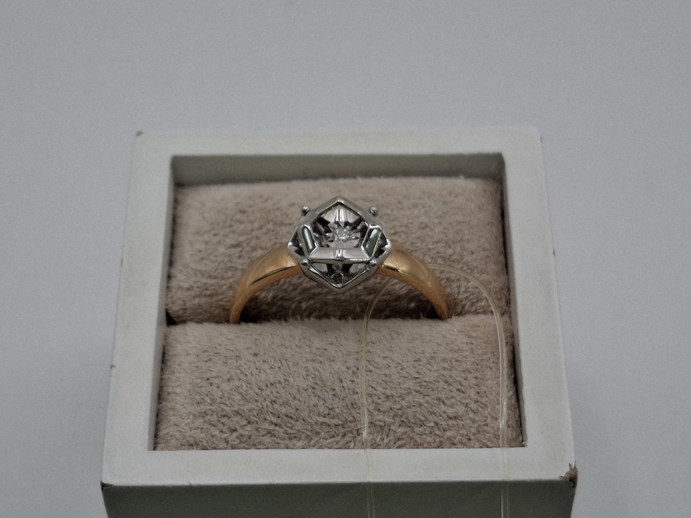 КОЛЬЦО БРИЛЛИАНТ (Au 585)