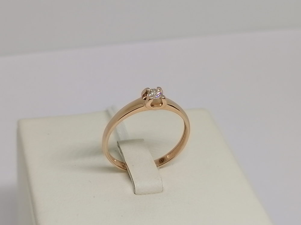 КОЛЬЦО БРИЛЛИАНТ Au 585