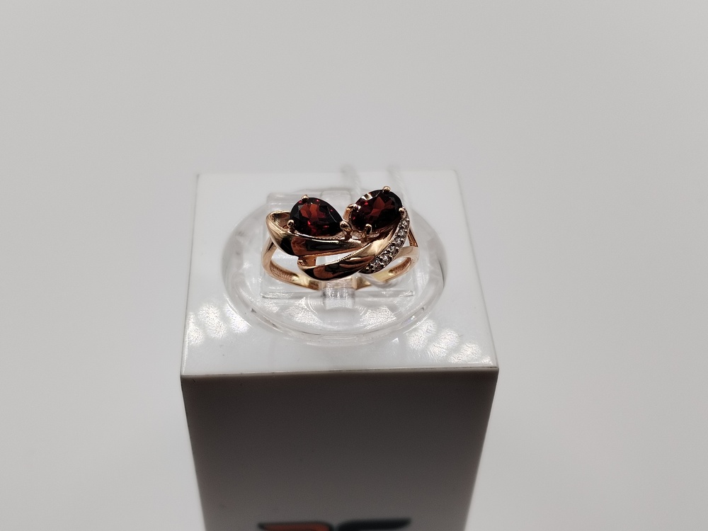 КОЛКМИ585 КОЛЬЦО С КАМНЯМИ (Au 585)