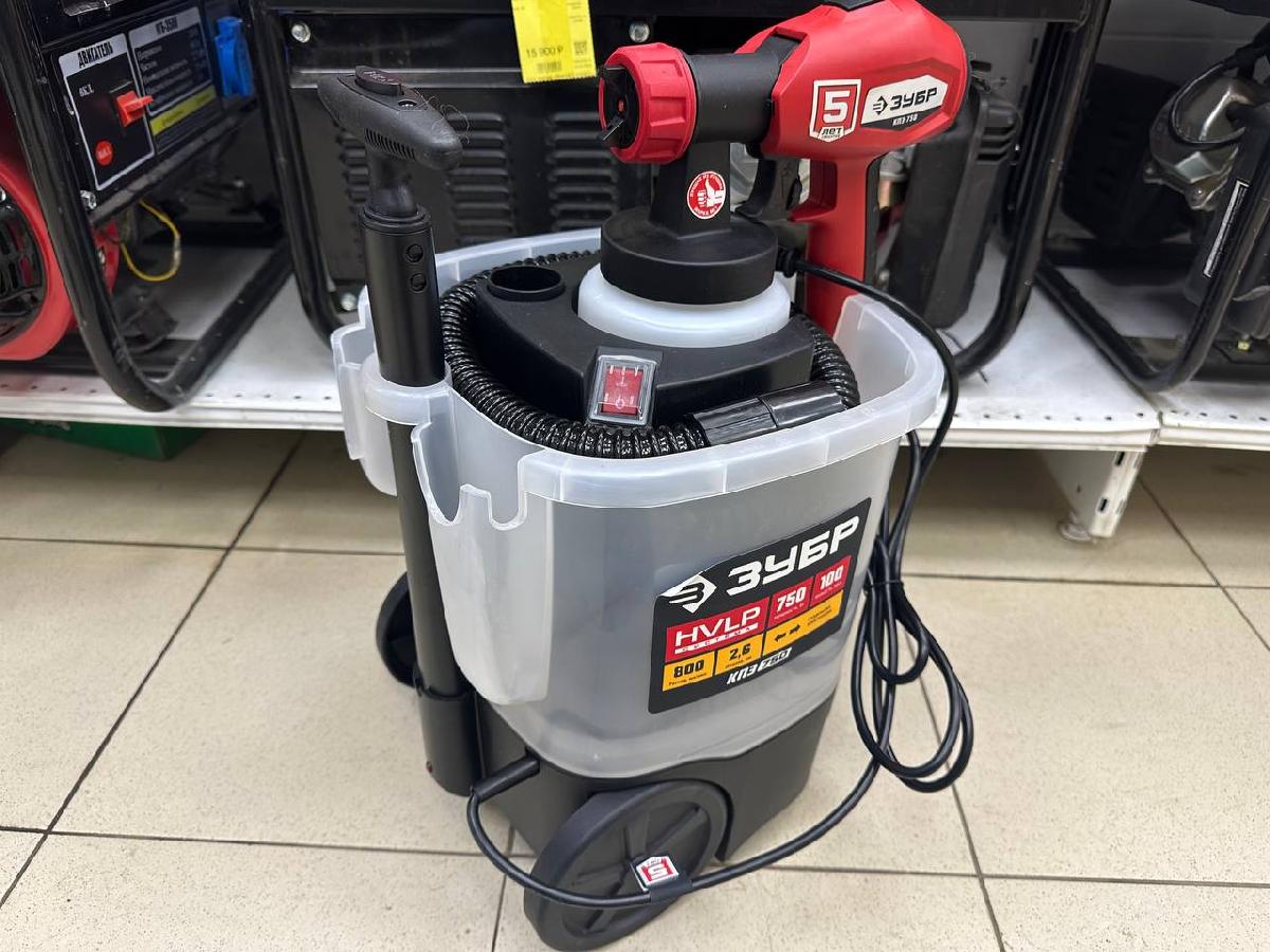 Краскопульт ЗУБР КПЭ-750