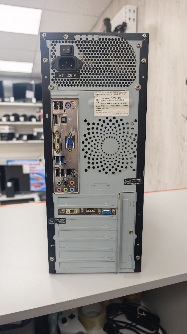 Системный блок Noname .; Phenom II X4 955 BE, GeForce GT 520, 4 Гб, Нет, 500 Гб