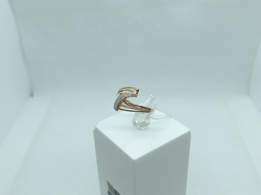 КОЛКМИ585 КОЛЬЦО С КАМНЯМИ (Au 585)