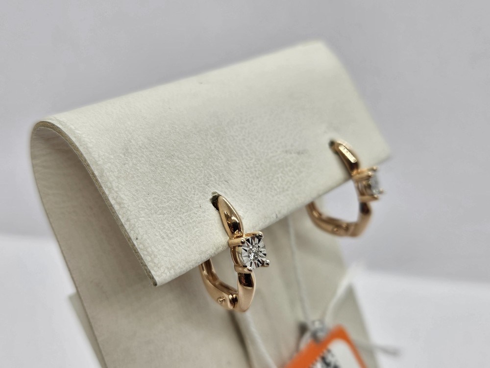 СЕРЬГИ БРИЛЛИАНТ (Au 585)