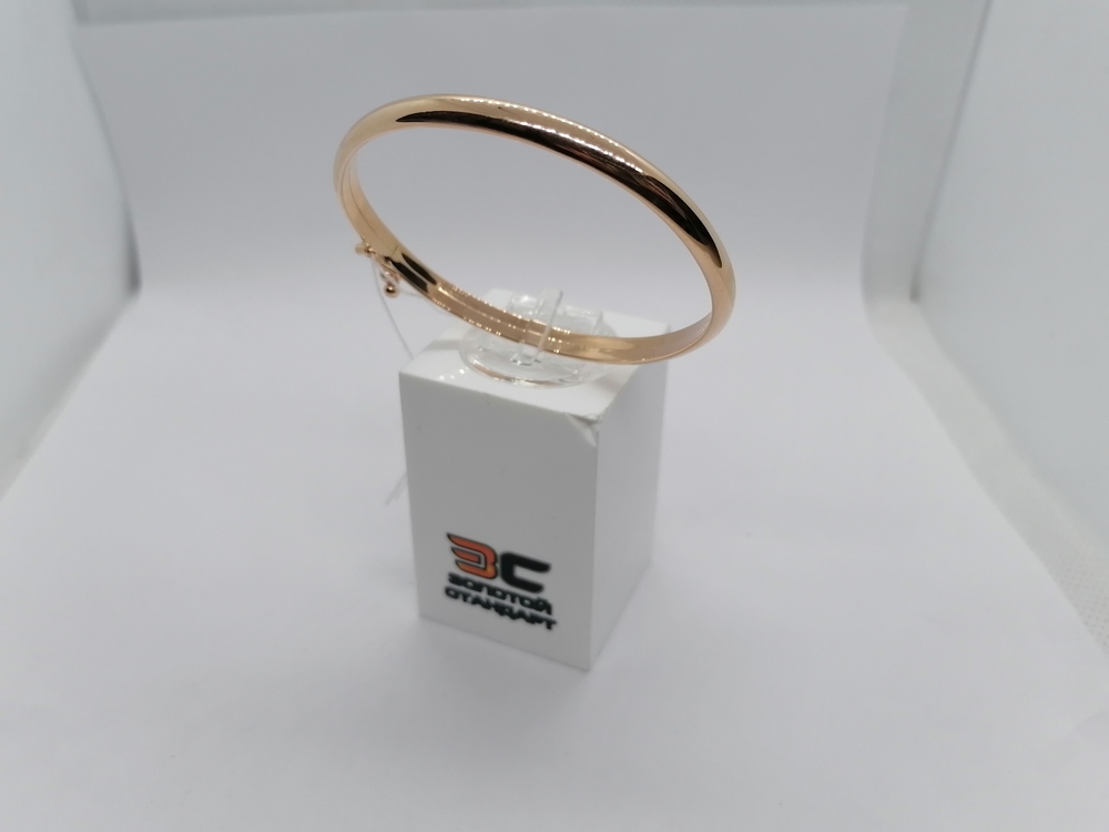 БРАСЛЕТ ЖЕСТКИЙ без камня (Au 585)