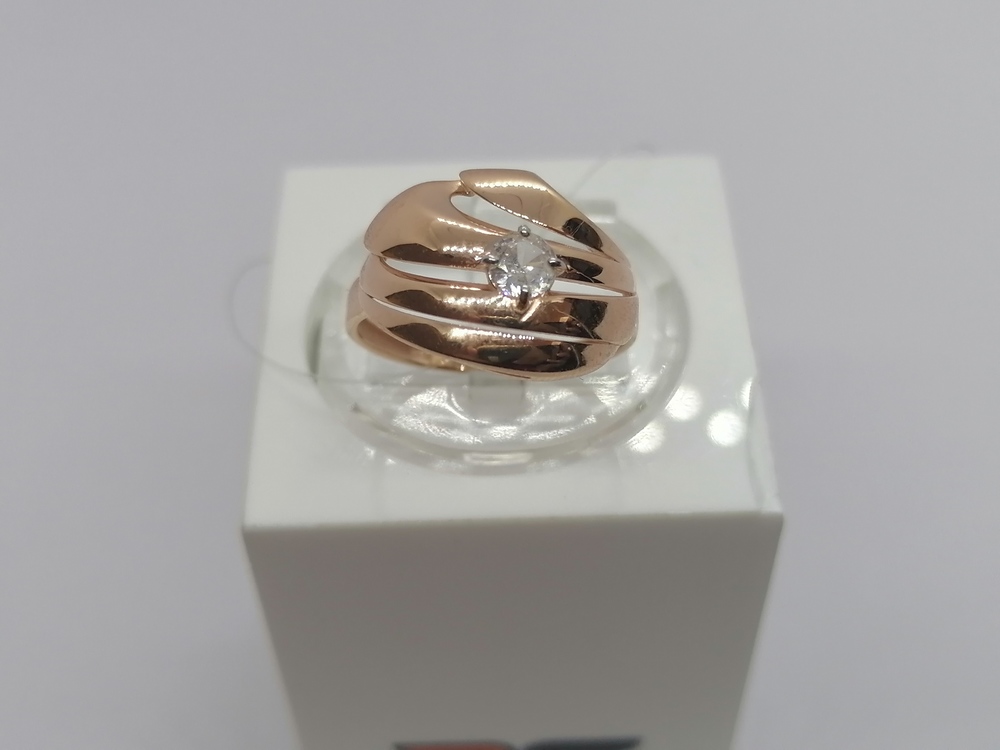 КОЛЬЦО С КАМНЕМ (Au 585)