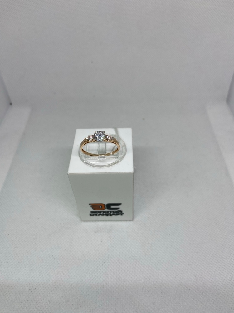 КОЛКМИ585 КОЛЬЦО С КАМНЯМИ (Au 585)