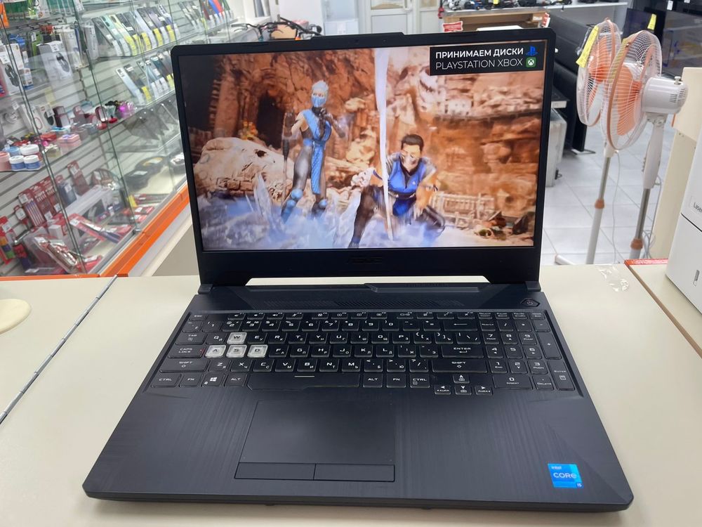 Ноутбук ASUS ASUS TUF Gaming F15 FX506HEB-HN155;  Core I5-11400H, GeForce RTX 3050, 8 Гб, 512 GB, Не
