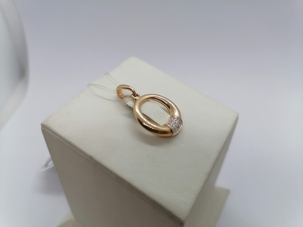 50296 ПОДВЕСКА С КАМНЯМИ (Au 585)