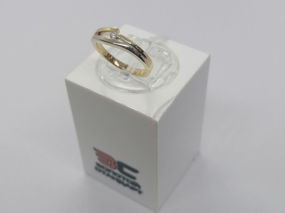 КОЛЬЦО БРИЛЛИАНТ Au 585