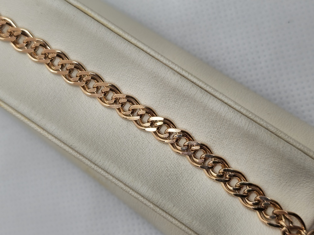 БРАСЛЕТ ПОЛНОВЕСНЫЙ Нона Au 585