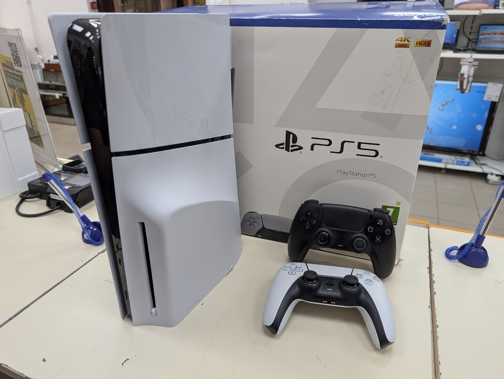 Игровая приставка PlayStation 5 Slim 1TB (С дисководом)