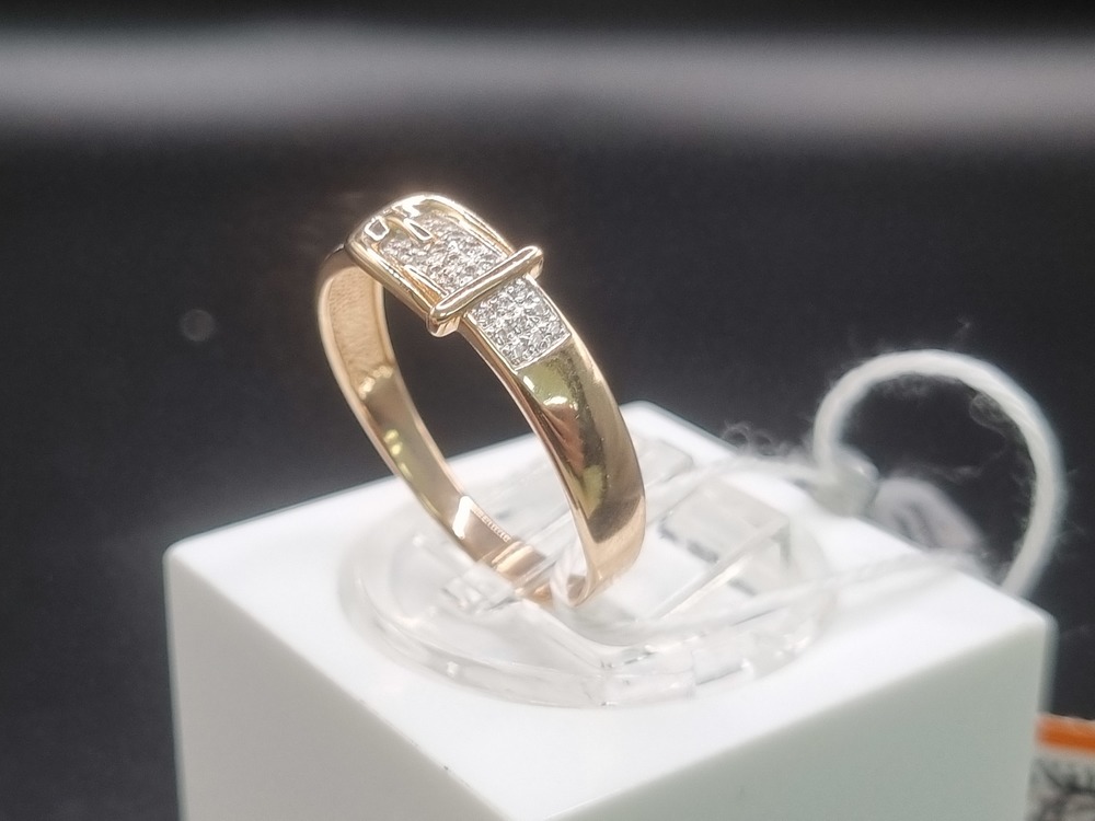 КОЛКМИ585 КОЛЬЦО С КАМНЯМИ (Au 585)